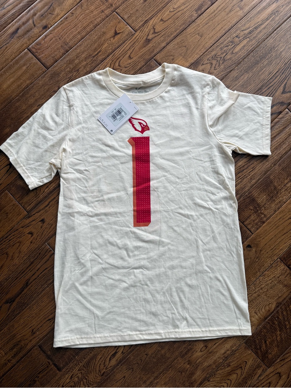 Nike Arizona Cardinals #1 T Shirt Womens Large NWT NFL Football Graphic Tee